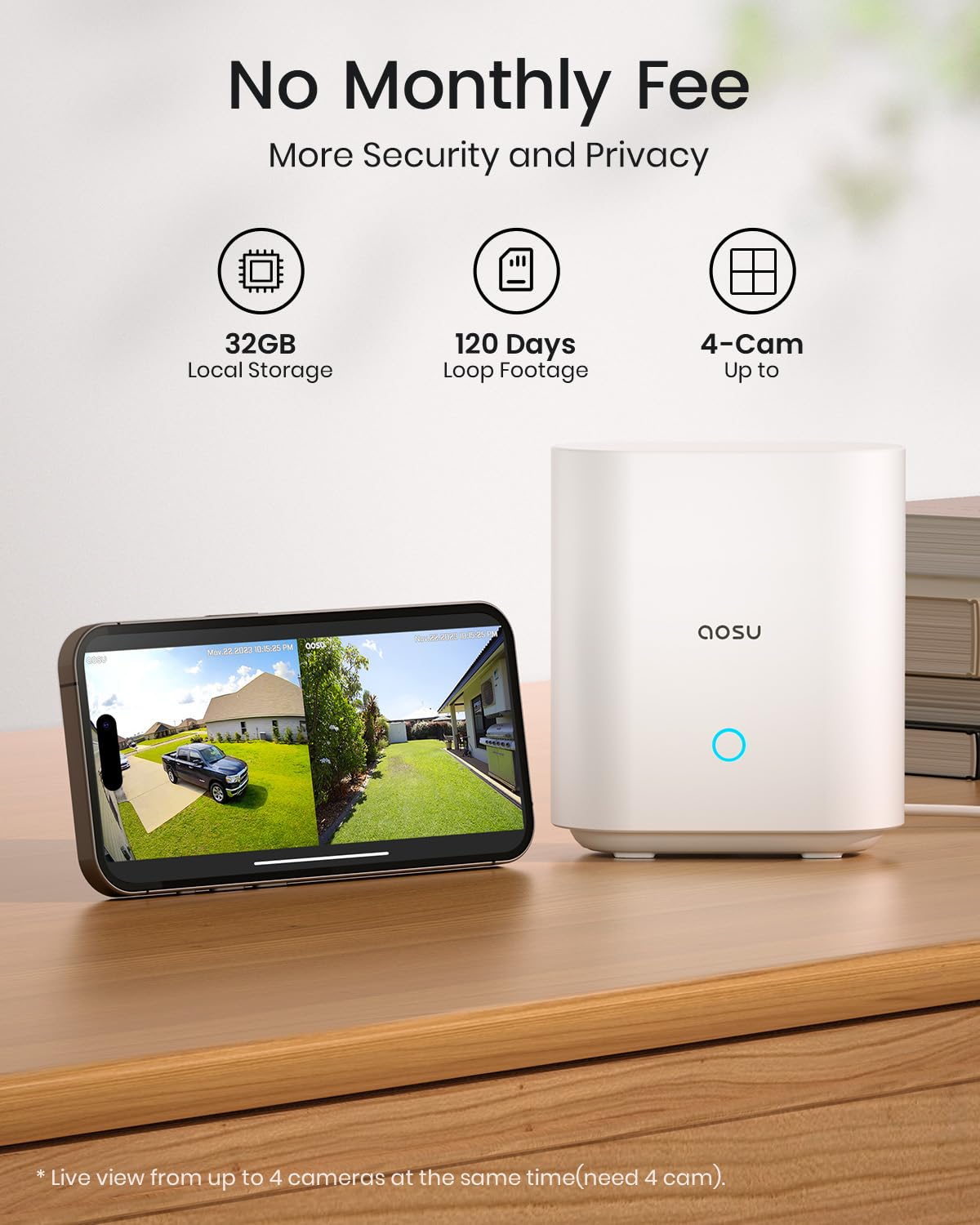 Amazon.com : AOSU Security Cameras Wireless Outdoor Home